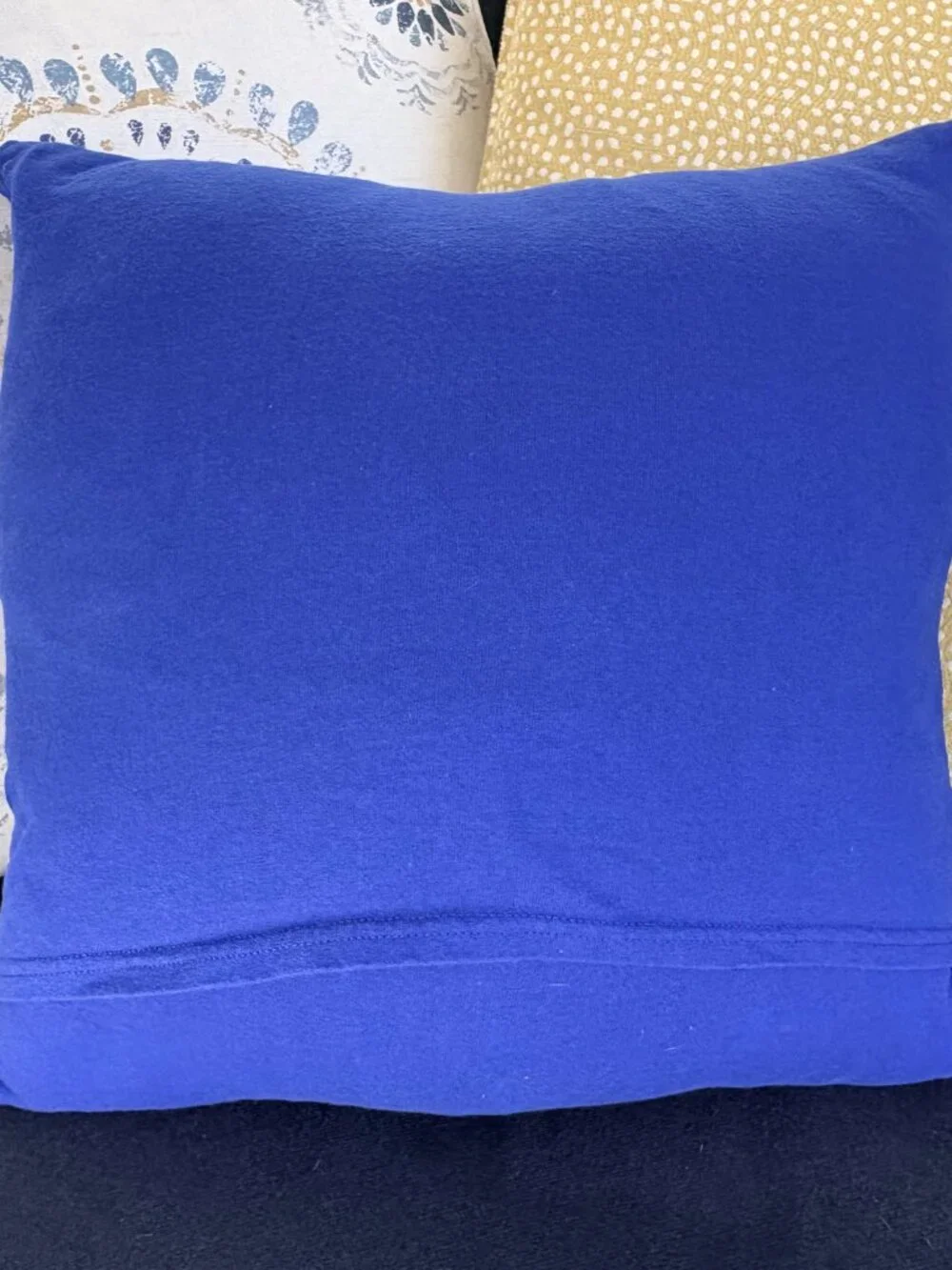 Chicago Cubs MLB baseball handmade retro upcycled t-shirt 16x16 pillow cover